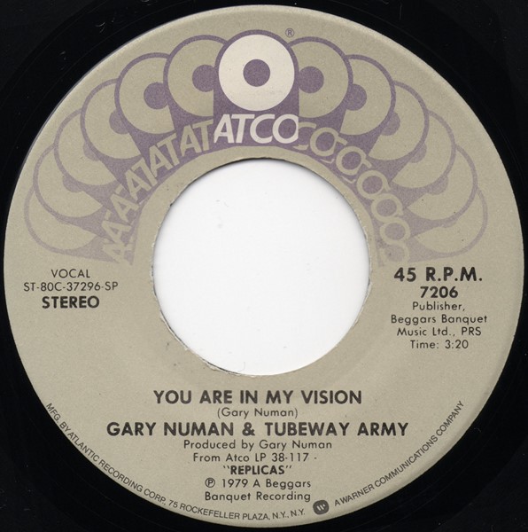 7206 SP B side Label.